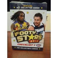 2018 SELECT FOOTY STARS COMPLETE COMMON SET