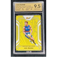 2022 Footy Stars Fractured Acid Yellow - Jack Macrae